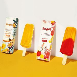 4 mini-coupelles Eskimo pour sushis à emporter, design carré avec motif machine à vent, emballées dans une élégante boîte en carton <span class=keywords><strong>croissant</strong></span> - Product Image 3