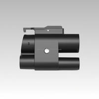 Adaptateur CCS2 vers CCS1 DC + AC, prise de charge rapide DC 250A, adaptateur de charge EV, CCS2 Type 2 vers J1772 Standard