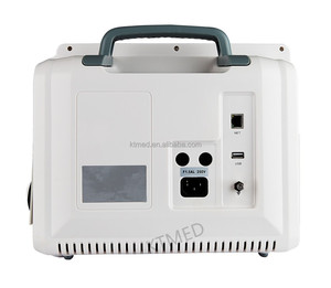 Guangzhou Pet Patiëntbewakingsapparatuur Veterinaire Mobiele Multiparameter <span class=keywords><strong>EKG</strong></span> 12-Inch Patiëntmonitors Met Etco2 - Product Image 6