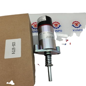 Engine Stop Solenoid 12V/24V Flameout Switch 125-5774/1255774 - Product Image 4