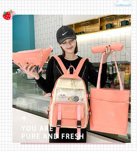 Conjunto de Mochilas Personalizadas de Moda 4 en 1, Mochila para Niñas, Mochilas para Mujeres Jóvenes - Product Image 6