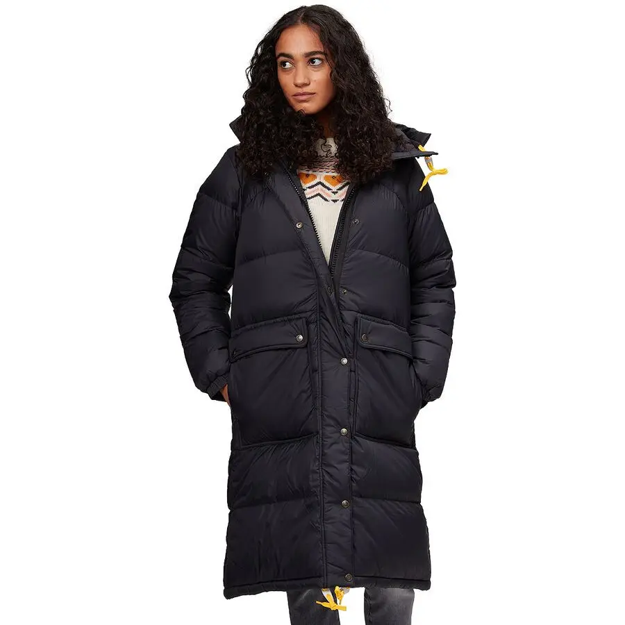 Professional Outdoor Expedition Long Down Parka Women's Winter Down Jacket Women Warm