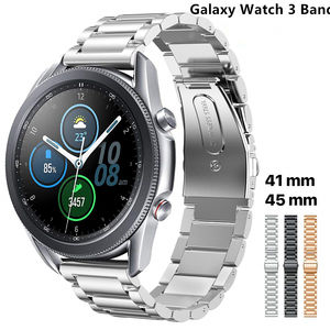 Per Samsung Galaxy Watch 3 <span class=keywords><strong>cinturini</strong></span> in acciaio inossidabile con sostituzioni di qualità Premium per cinturino per orologio <span class=keywords><strong>HUAWEI</strong></span> - Product Image 2