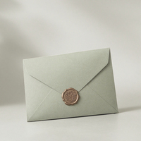 2025 Offre Spéciale enveloppes portefeuille en papier Kraft personnalisées de haute qualité à bas prix impression couleur de Logo personnalisé pour lettre Document