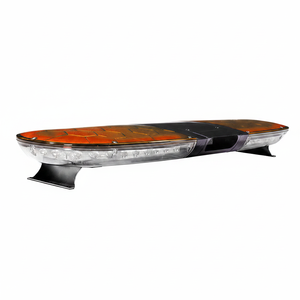 Ileritraffic Rescue Vehicle Lightbar Space E-124 LED Amber Polycarbonate Aluminum 9kg Traffic <b>Safety</b> Warning Light 123x29x6.5cm - Product Image 2