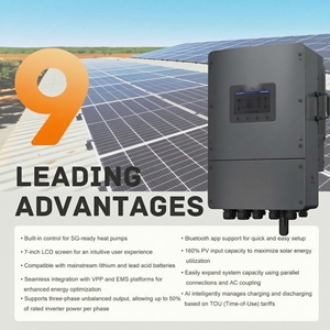 อินเวอร์เตอร์ไฮบริดพลังงานแสงอาทิตย์แรงดันต่ำ Solis 6kW 7.2kW 8kw 10kw 12kw 15kw 16kW 20kW รุ่นใหม่ มีสินค้าในสต็อก EU พร้อมระบบ MPPT - Product Image 6