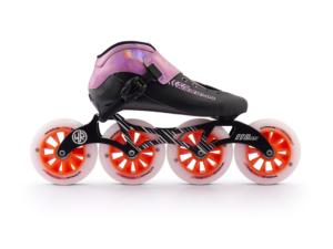 Patin à Roues Alignées de Vitesse en Fibre de Carbone, 4 Grandes Roues, Chaussures de Patinage à Grande Vitesse pour Adultes - Product Image 2