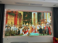 Panneau mural LED micro intérieur 0,9 mm 600x337,5 mm, format 16/9, 4K 3840 Hz, LED COB étanche