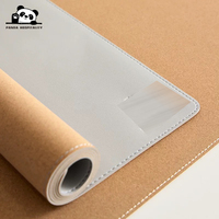Set de Napperons de Table Personnalisables en Cuir PU Imperméable – Luxe pour Restaurants, Ordinateurs Portables, Ongleries – Couleurs et Logos Personnalisables