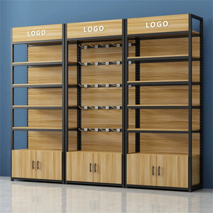 Biểu tượng tùy chỉnh cửa hàng tiện lợi bằng gỗ bán lẻ kệ trưng bày tủ và giá kệ siêu thị kệ trưng bày bằng gỗ - Product Image 3