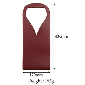 Stocked 5 Colors Durable Pu Leather Bottle Holder Portable Gifts Bag Champagne Wine <b>Beer</b> Welcome Promotional Party Use - Product Image 6