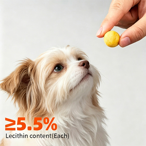 OEM ODM Wholesale Freeze Dried Egg Yolk Pet Snacks Rich Lecithin Improve Skin Coat Shiny for <strong>Dogs</strong> and Cats - Product Image 6