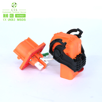 Connecteurs de batterie haute tension à 2 conducteurs Connecteurs 120A 200A 350A DC 1500V HV socket high current Connector