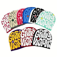 Nuevo Gorro de Punto con Letras GR, Estilo Europeo-Americano, para Clima Frío, de Acrílico, para Hombre, Otoño-Invierno
