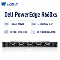 Calcul en nuage, virtualisation, opérations de centre de données, stockage 2 To, processeur Intel Xeon Silver 4410T, serveur rack Dell PowerEdge R660xs 1U