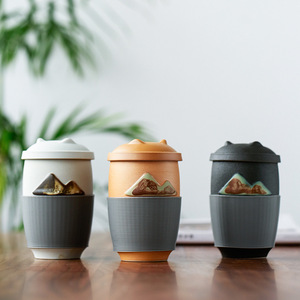 Taza <span class=keywords><strong>de</strong></span> Té Simple <span class=keywords><strong>con</strong></span> <span class=keywords><strong>Tapa</strong></span> <span class=keywords><strong>y</strong></span> <span class=keywords><strong>Filtro</strong></span>, Taza <span class=keywords><strong>de</strong></span> Agua para Oficina, Infusor <span class=keywords><strong>de</strong></span> Té Portátil para Viajes, Taza <span class=keywords><strong>de</strong></span> Té <span class=keywords><strong>con</strong></span> Diseño <span class=keywords><strong>de</strong></span> Paisaje - Product Image 2