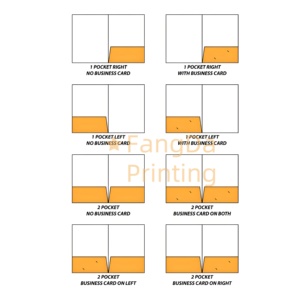 Fangda 9x12 thư mục trình bày tùy chỉnh với thẻ kinh doanh biểu tượng tùy chỉnh trình bày Túi thư mục thư mục trình bày - Product Image 2