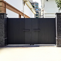 Services de Soutien Intégrés Porte Coulissante Automatique en Alliage d'Aluminium Anti-corrosion Design Moderne Personnalisé Appartement Hôtel Centre Commercial