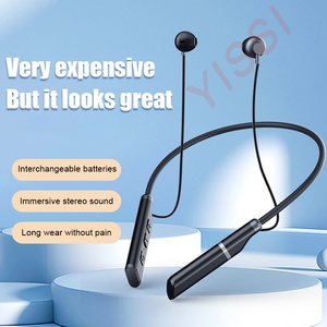 Auriculares TWS con baterías intercambiables B998, Auriculares deportivos para colgar en el cuello, ENC auriculares inalámbricos para juegos, novedad - Product Image 6