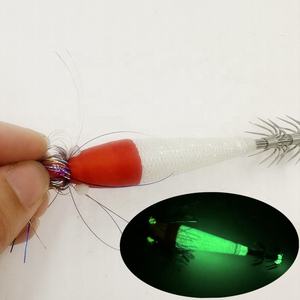 Japonés <span class=keywords><strong>EGI</strong></span> calamar Jig anzuelo pesca TOTO <span class=keywords><strong>Sutte</strong></span> señuelos madera Camarón cebos luminosos calamar tela anzuelos resplandor <span class=keywords><strong>EGI</strong></span> camarón - Product Image 4