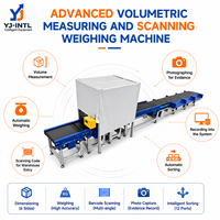 Système de tri de colis dynamique YJ-INTL YJ-DS-002 DWS, 2400 PPH, précision de numérisation de 99,9 %, convoyeur de tri durable