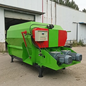 Nuevo Mezclador de Alimentos para Animales <span class=keywords><strong>TRM</strong></span> Horizontal con Portacuchillas Espiral Integrado para Uso Agrícola, Capacidad de 6 Ton/H, Construcción de Acero al Carbono - Product Image 1