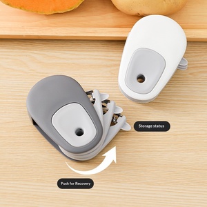 Wholesale 3-in-1 Manual Portable <b>Fruit</b> Cucumber Peeler Outdoor <b>Vegetable</b> Peeling Knife with 304 Stainless Steel Blade - Product Image 4