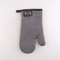 Hochwertige AZO Kostenlose heiß verkaufte Denim und Stein Wasch stil Neopren billige Ofen handschuh und Top flappen Set
