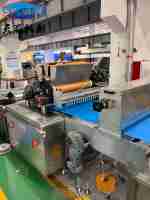 Nouvelle ligne de production entièrement automatique de biscuits mous SKYWIN, haute efficacité, garantie 1 an, pour snacks de boulangerie à base de farine et d'eau