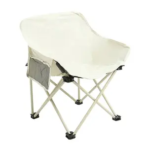 새로운 디자인 스틸 옥스포드 천 접이식 캠핑 잔디 의자 야외