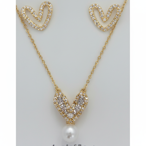 Moderni set di gioielli raffinati con clip per le orecchie che guidano la nuova tendenza della moda che ti fa risaltare - Product Image 1