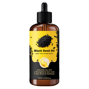 Aceite de Semillas Negras (Aceite de Nigella) 100% Puro, Natural y Orgánico, Precio de Fábrica, Grado Terapéutico, Prensado en Frío - Product Image 1