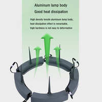 LED-Baumumarmungslampe für den Außenbereich, wasserdicht, Ring-Stangenleuchte für Garten-, Landschafts- und Ingenieurdekoration