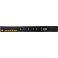 Commutateur KVM VCOM 16 entrées 1 sortie 3D 4K 30Hz avec émulateurs EDID, commutateur audio-vidéo HDMI, contrôle par touches de raccourci pour clavier, souris et moniteur