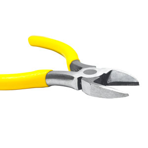 Pince coupante métrique Fangbei en acier inoxydable à haute teneur en carbone, mini, avec poignée en plastique souple, à bec effilé, pour la fabrication de bijoux DIY - Product Image 3