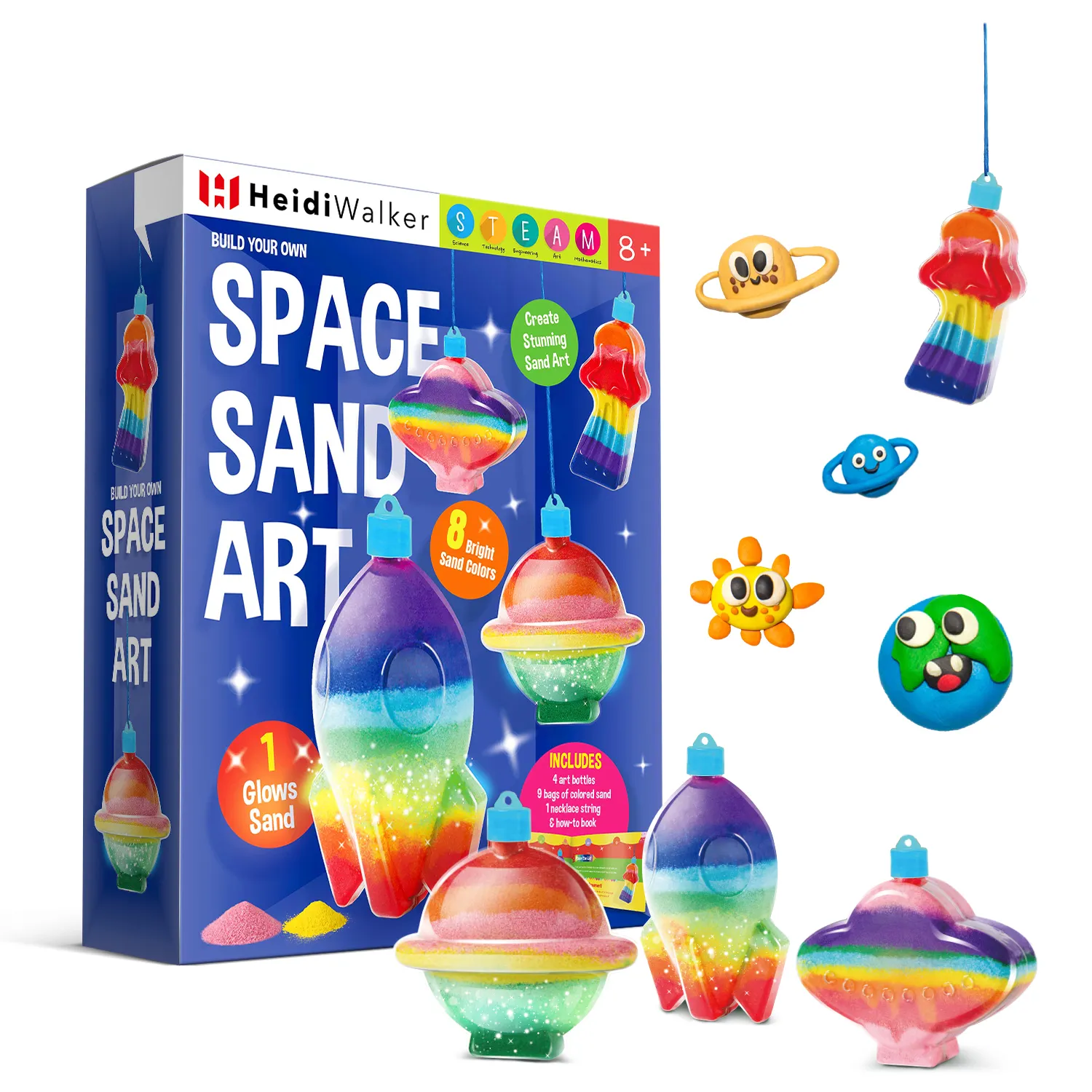 गर्म उत्पाद बच्चों खिलौने सीखने वाले खिलौने शैक्षिक किट बच्चे डिय क्राफ्ट खिलौना अंधेरे अंतरिक्ष में चमक