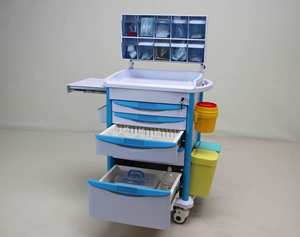 MT troli darurat medis keranjang darurat dengan laci Abs resusitasi troli untuk dijual peralatan medis untuk klinik - Product Image 6