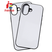 Nouveautés Coques de téléphone TPU 2D Feuille d'aluminium Conception de logo personnalisé Coque de téléphone en caoutchouc TPU pour iPhone Série 16