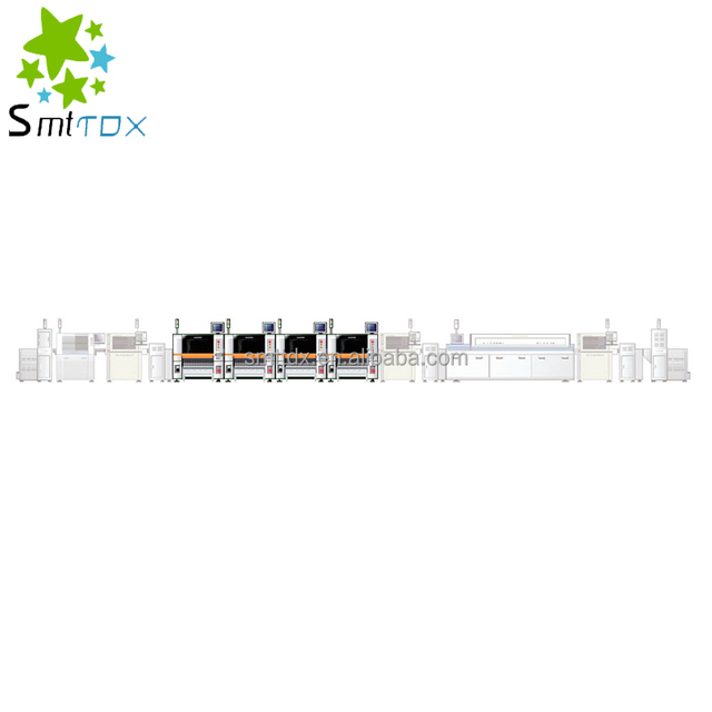Fully Automatic PCB Production Line Samsung Pick and Place Machine line machine SMT Line Manufacturer
