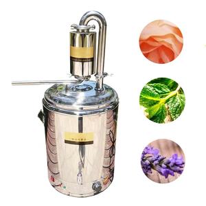 Distillateur industriel pilote d'huile essentielle <span class=keywords><strong>Distillation</strong></span> à la vapeur Machine d'extraction Équipement 10L 21L 32L 55L - Product Image 5