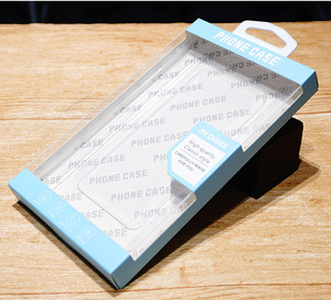 Tùy chỉnh hộp giấy với khay bao bì hộp hiển thị cho Iphone 17 16 di động điện thoại di động Trường hợp bìa Đóng gói với treo lỗ cửa sổ - Product Image 2