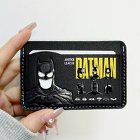 Dompet Pria Lukis Motif Klasik, Laris Manis, Model Pendek, Sederhana, Banyak Slot Kartu, Tempat Kartu, Tas Kartu