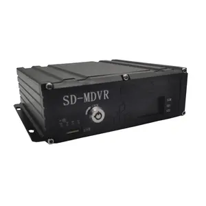 MDVR AHD 1080P 4CH 3G 4G GPS WIFI SD כרטיס רכב נייד DVR לרכב מונית משאית אוטובוס