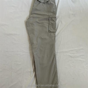 Pantalones de chándal apilados de nailon cortavientos, ropa de calle de fabricantes personalizados, pantalones y pantalones de hombre de carga - Product Image 4