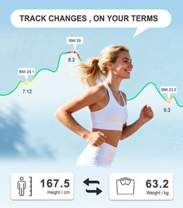 의료 전자 <span class=keywords><strong>BMI</strong></span> 기계 동전 작동 초음파 높이 무게 스케일 - Product Image 3