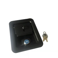 Boîte à outils de camion poignée en T serrures à loquet verrouillage poli à 3 points fer personnalisable zinc galvanisé acier zingué aluminium