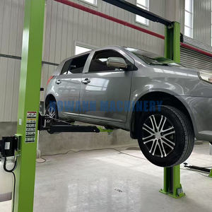 Elevador de Autos Hidráulico Profesional de 2 Postes y 4 Toneladas de Buena Calidad |   Elevador de vehículos de dos postes de alta resistencia para equipos de garaje - Product Image 2