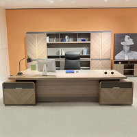 Table de bureau, bureau d'ordinateur de bureau, bureau de luxe, bureau de luxe