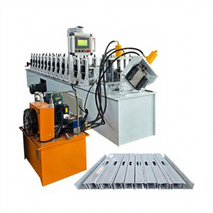 Machine de profilage de profilés en C de haute performance avec commande PLC, boîte de vitesses et moteur, fournie directement par l'usine pour le Mexique - Product Image 1