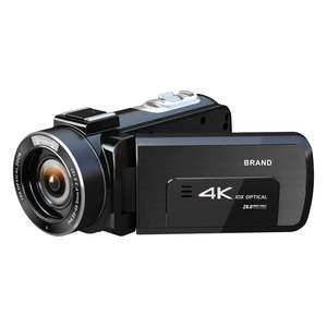 Videocámara 4K 30MP con Zoom Óptico 10X, Pantalla Táctil IPS de 3.0 Pulgadas, Wifi, Control Remoto, Antivibración y Macro, Cámara para Vlogs - Product Image 1